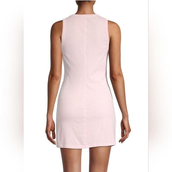 NWT L'Space Seaview mini dress in rose quartz medium - Picture 4 of 14